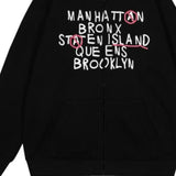 Streetwear Leopard Print Patchwork Hooded Sweathirt