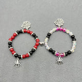 2 Pieces Magnetic Heart Bracelet