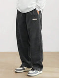 Trendy Corduroy Wide Leg Casual Pants