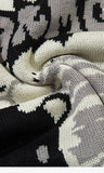 Knitted Baby Dragon Graphic Sweater
