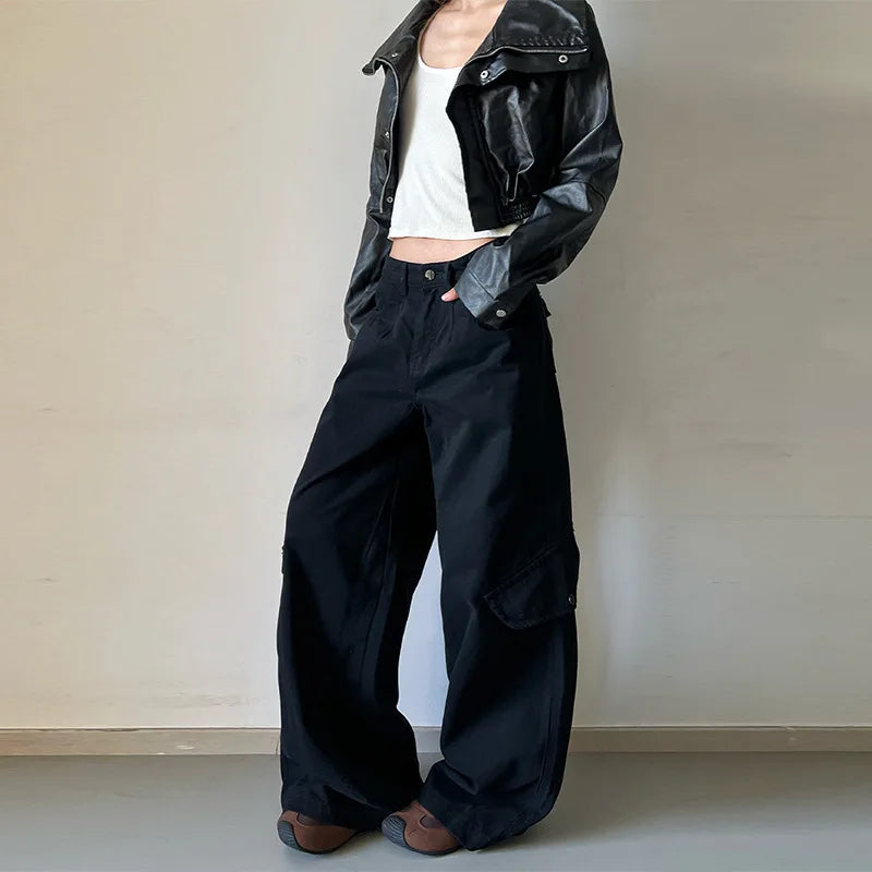 Classic Versatile Twill Cargo Pants