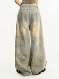 Streetwear Solid Loose Chic High Waist Jeans