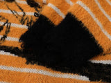 Cozy Striped with Scarf Knitwear Sweater