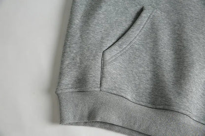 Warm Korean Fleece Oversized Hoodie