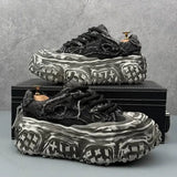 Streetwear Canvas Lace-Up Casual Sneaker