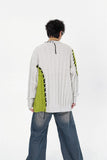 Gothic Stitched Knitted Sweater