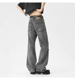 Oversized Energy  Broken Hole Slim Jeans