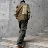 Y2k Streetwear Patchwork Design Techwear Shirt
