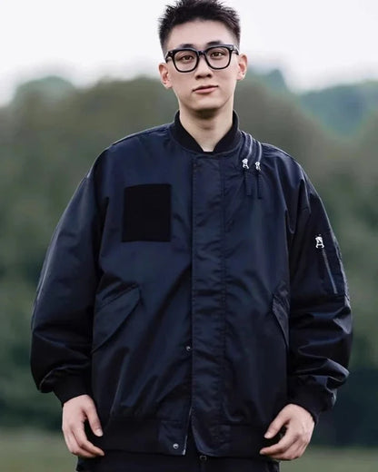 Y2K Spring Classic American Pilot Style Jacket