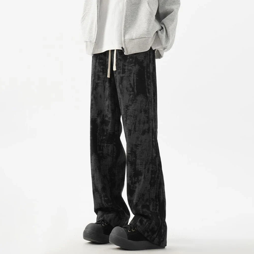 Flattering Straight Drape Casual Pants