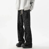 Flattering Straight Drape Casual Pants