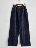 Retro High Waist Vintage Wide Leg Jeans
