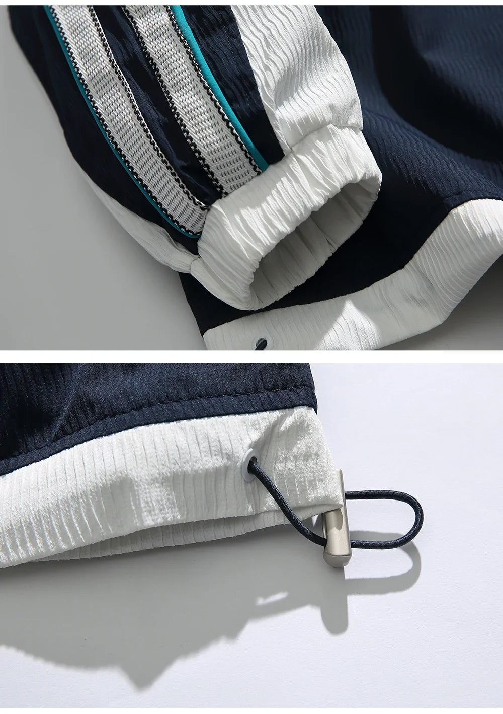 Side Stripe Patchwork Jacket