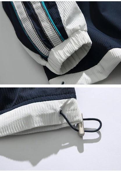 Side Stripe Patchwork Jacket