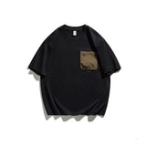 Men's Casual Summer Pocket Loose Fit T-Shirt