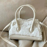 Cozy Chic Faux Shearling Shoulder Bag