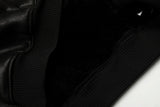 Embroidery Motorcycle Hooded Leather Jacket