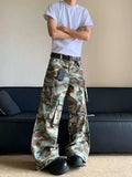 Breathable Streetwear Camouflage Cargo Casual Pants