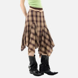 Punk Motorcycle Rivets Black Cowboy Boots