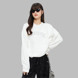 Light Luxury Loose Cotton Sweatshirt