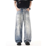 Raw Hem Realness Personalized Washed Straight Jeans