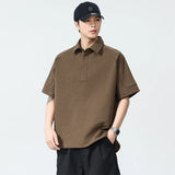 Men's Premium Casual Loose Fit Polo T-Shirt