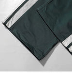 Elastic Waist Baggy Striped Joggers