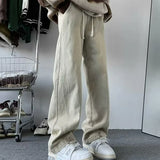 Streetwear American Style High Street Splicing Jeans