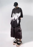 Vintage Streetwear Oversized Punk Print T-Shirt