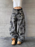Camouflage Baggy Cool Cargo Jeans