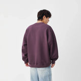 Winter Structured Crew Neck Sweatshirt