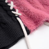 Gothic Stitched Knitted Sweater