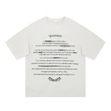 Casual Printed Oversize Short Sleeve T-Shirt