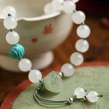 High Quality White Jade Crystal Bracelet