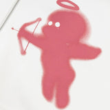 Angel Printed Zip-up Hoodie