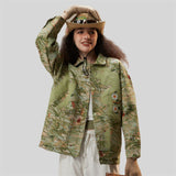 Floral Daisy Print Jacket
