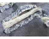 Vintage Camouflage Splicing Denim Shirt
