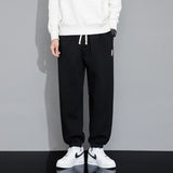 Fashionable Elastic Waist Drawstring Sweatpants