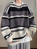 Soft Boy Retro Striped Sweater