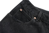 Summer Streetwear Oversized Distressed Denim Short