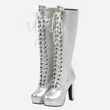 Party Style Knee Platform High Heels Boots