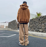 Streetwear Loose Casual Wide Leg Letter Sweatpants