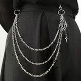 Punk Metal Waist Jeans Chain
