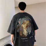 Distressed Vintage Streetwear Short Sleeve T-Shirt