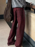Wardrobe Staple Vintage Washed Wide Leg Jeans