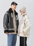 Heating Fur Leather Jacket