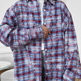 Women Comfort Contrasting Casual Blouse Shirt