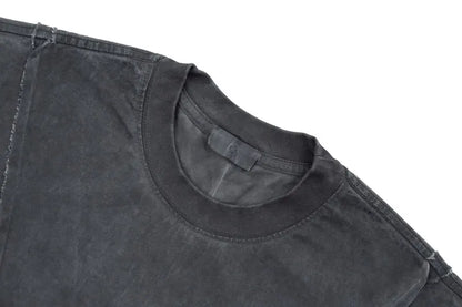 Y2k Retro Washed Embroidery T-shirt