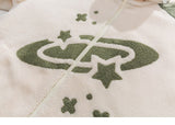 Fleece Shooting Stars Turtleneck Jacket