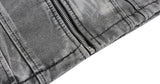Versatile Streetwear Distressed Tie Dye Denim Jacket